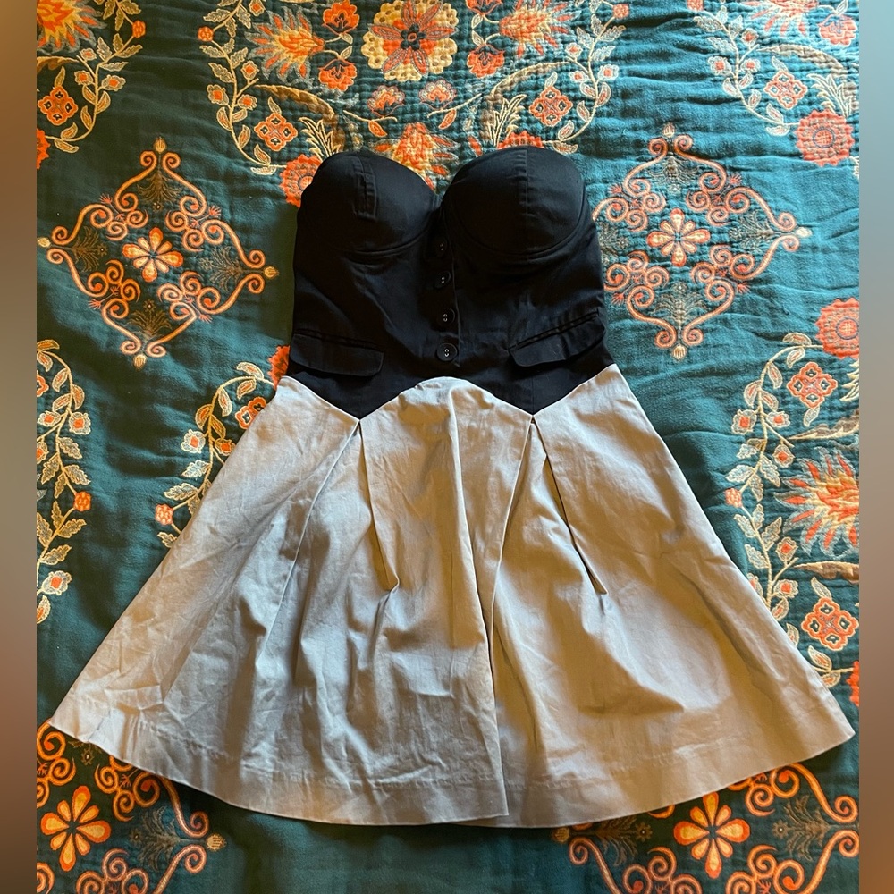 Forever 21 Mini Strapless Dress (P-1)